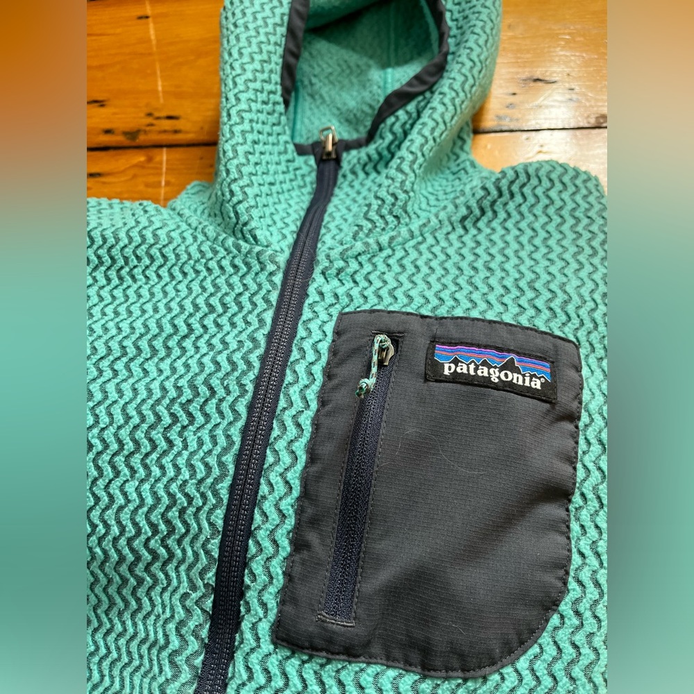 Patagonia R1 Air Full Zi-p Hoody Fresh Teal Women's XS